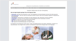 Desktop Screenshot of klinikpforte.de