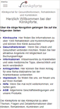 Mobile Screenshot of klinikpforte.de